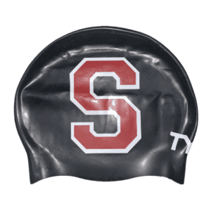 Scarlet NJWave Silicone Swim Cap
