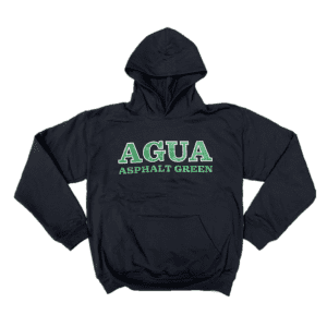 Asphalt Green Hoodie Sweatshirt w/ Logo