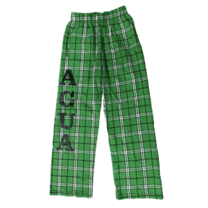 Asphalt Green Flannel Pants w/ Logo
