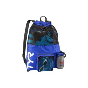 TYR blue and black colour big mesh mummy bag