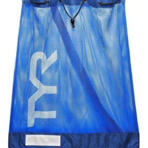 Blue coloured TYR mesh swim bag copy