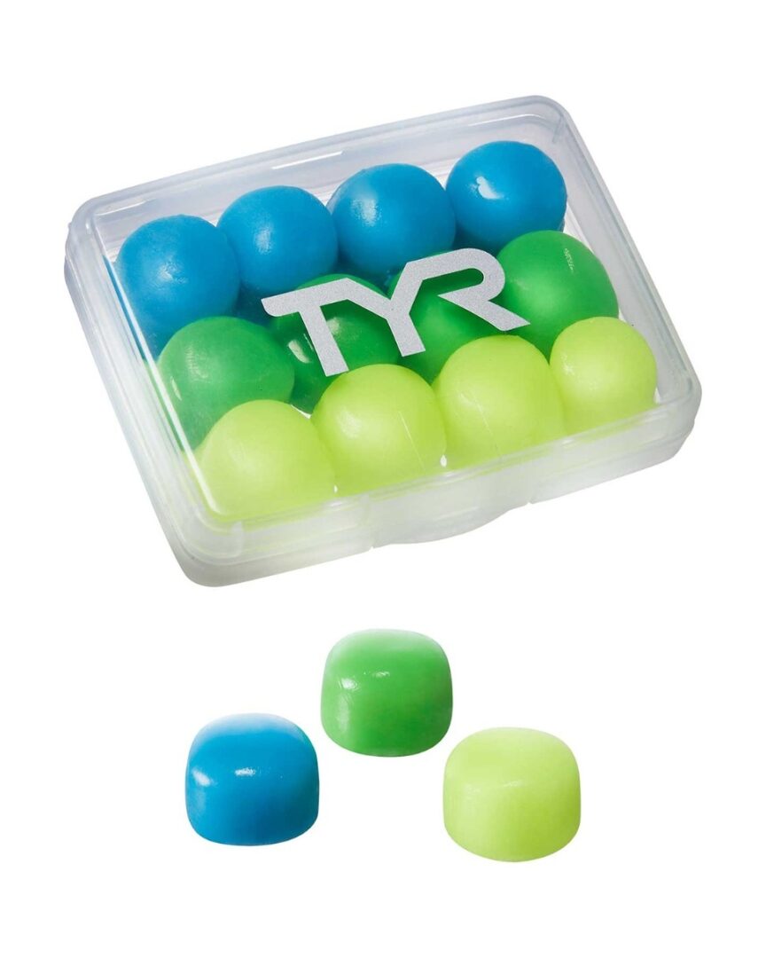 TYR youth Multicoloured silicone ear plugs