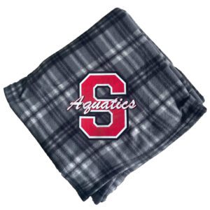 Scarlet Fleece Blanket w/Logo
