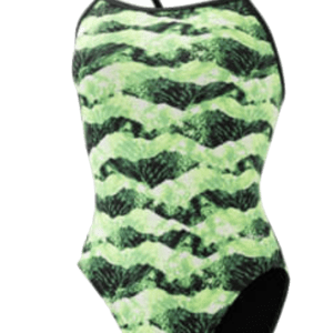 Summit Sharks_Dolfin Reliance Summit V-Back One Piece, Green