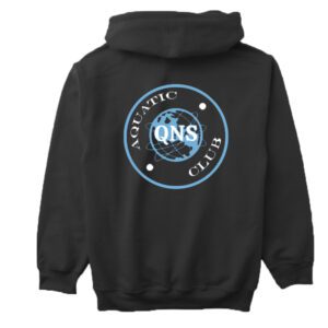 QNS Black Hoodie w/ Back Logo