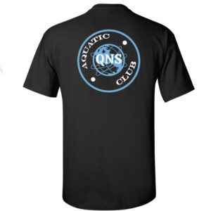 QNS Black T Shirt w/ Back Logo