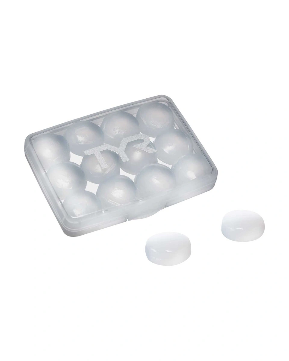 Soft Silicone ear plugs in white colour