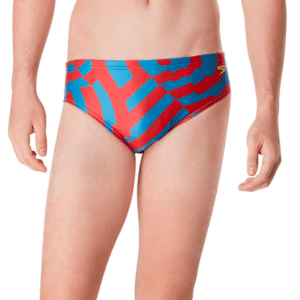 Brookside Speedo St Vortex Maze Blue Royal/Red Brief