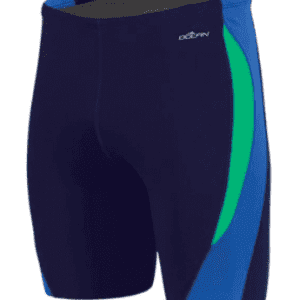 Millburn_Dolfin Color Block Jammer, Navy/Green (plain)