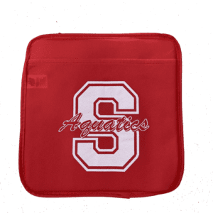 Scarlet Seat Cushion With Storage Pocket