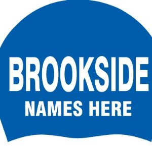 Brookside_Personalised Silicone Cap, Royal