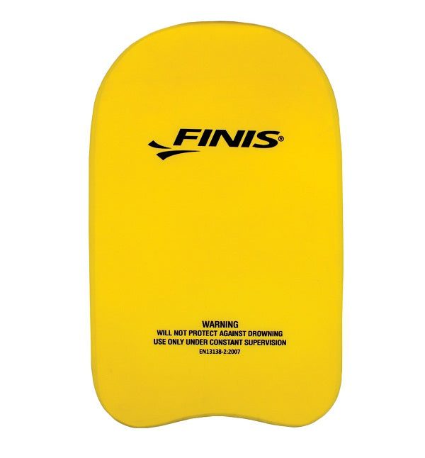Yellow FINIS swim kickboard