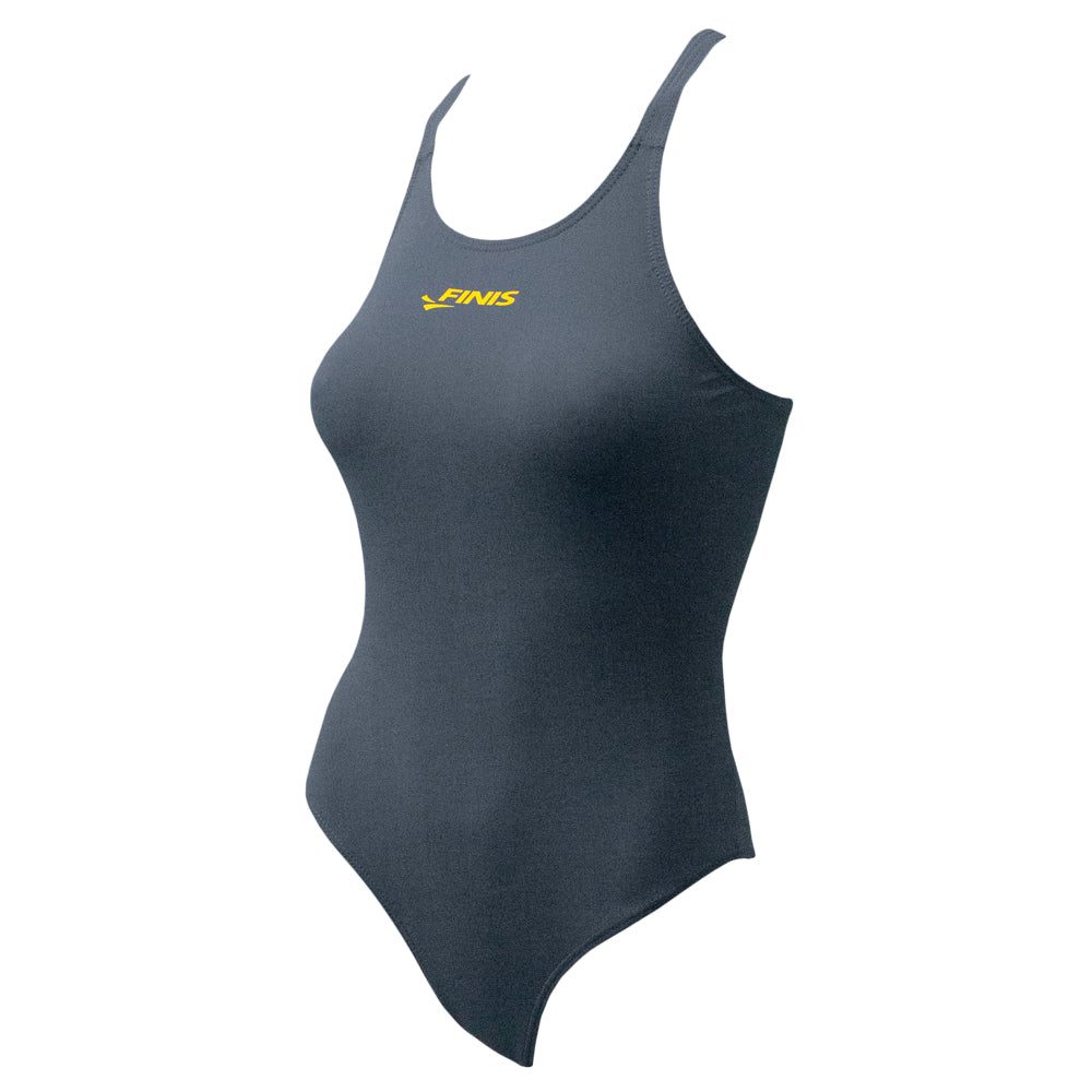 Navy athletic one-piece women's swimsuit