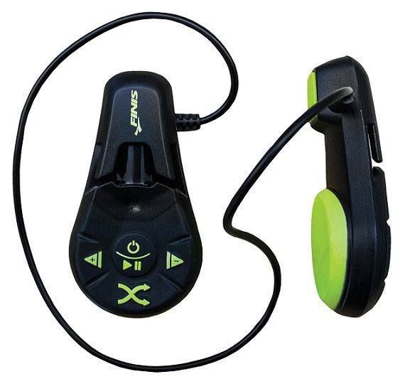 Waterproof swim MP3 player with ear clip