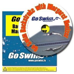 Go Swim DVD cover showing backstroke swimmers