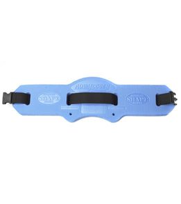 blue swim flotation belt with clips