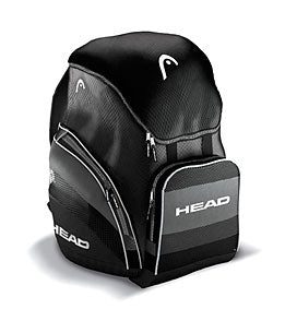 Black HEAD sports backpack with logo