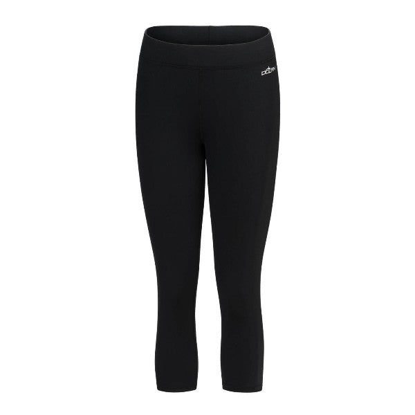 Black women's capri yoga leggings