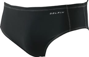 Black Dolfin men's swim brief