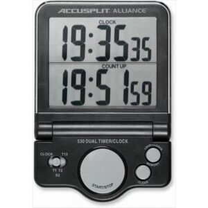 Digital dual timer and clock device