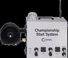 Race starter horn and control box