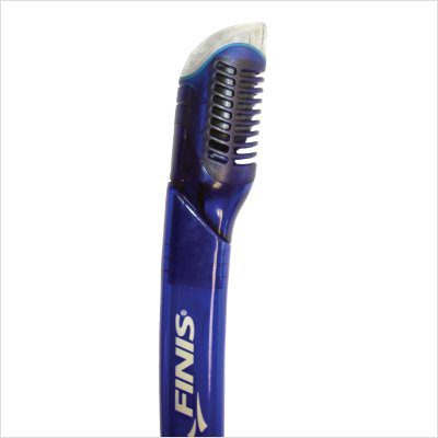 Blue FINIS swimming snorkel mouthpiece