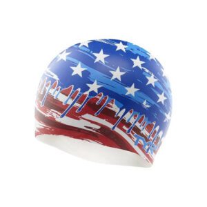 TYR Independence Silicone Adult Swim Cap