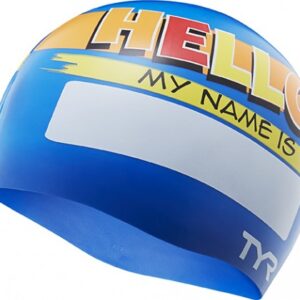 TYR Hello My Name Is Swim Cap