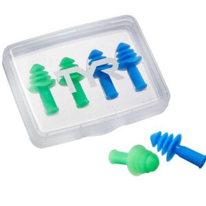 TYR Ergo Flex Ear Plugs - 4 Pack (2 Pairs)