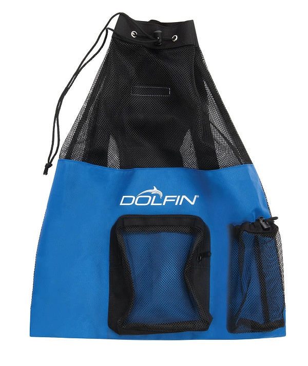 Blue Dolfin mesh swim gear bag