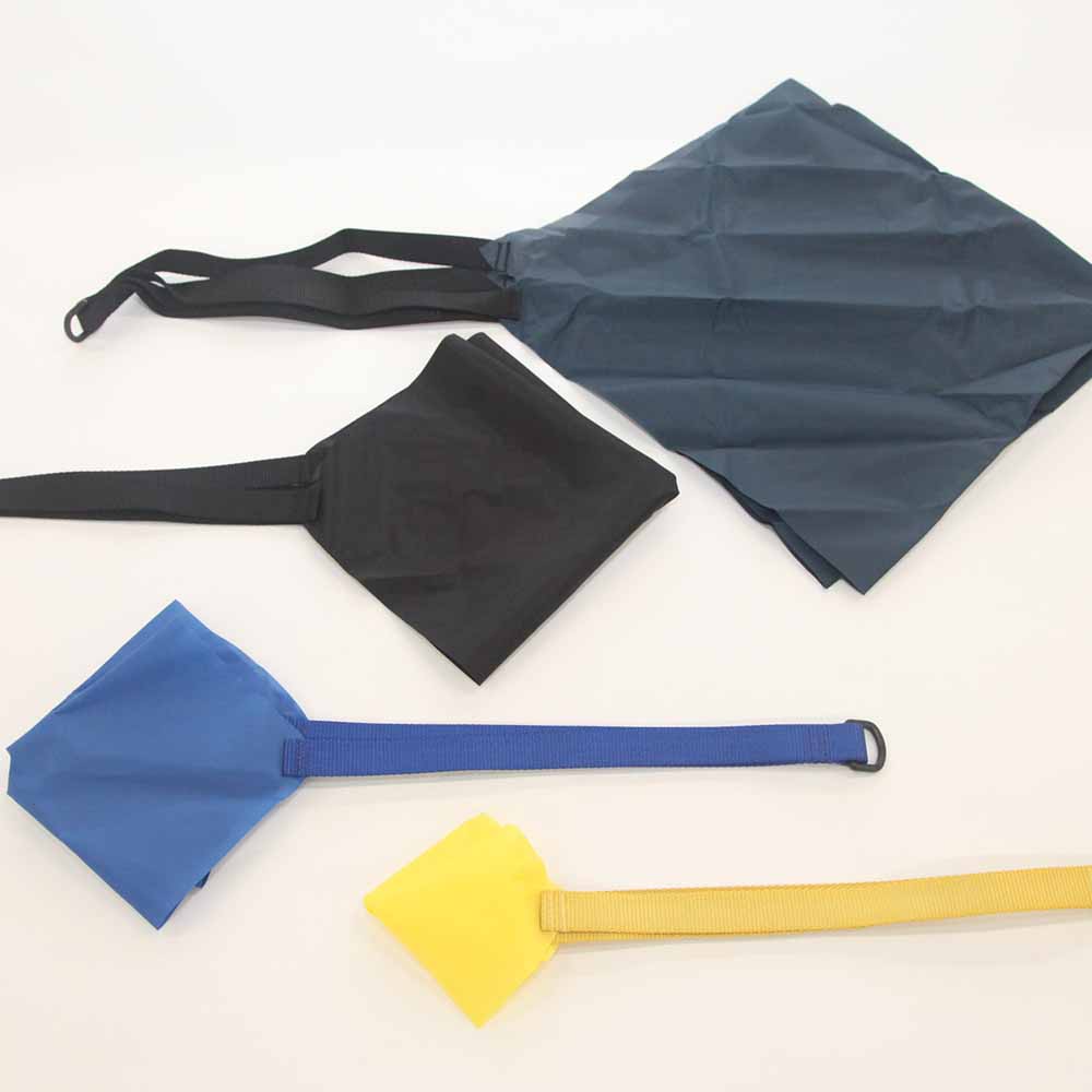 Foldable reusable tote bags in various colors
