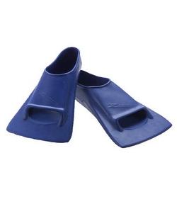 Pair of blue swim fins