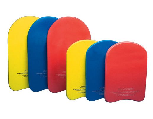 Set of colorful foam swim kickboards
