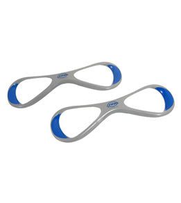 Pair of figure-eight hand exercise rings