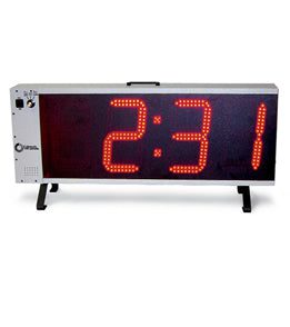 Red LED digital timer displaying 2:31