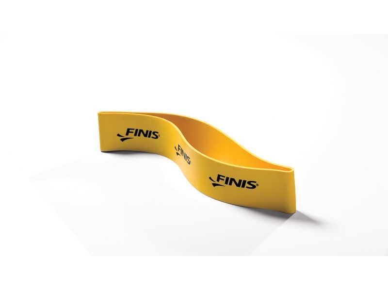 Yellow FINIS swim training resistance band