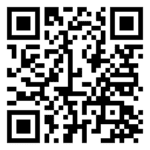 Black and white QR code