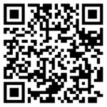 Black and white QR code