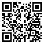 Black and white QR code image