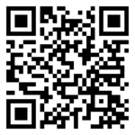 Black and white QR code