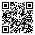 Black and white QR code
