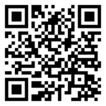 Black and white QR code