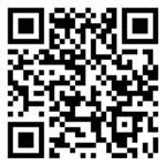 Black and white QR code