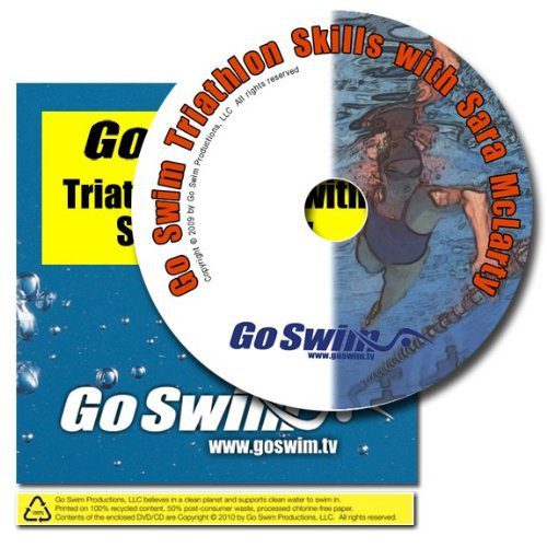 Triathlon swim instructional DVD cover