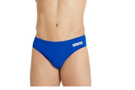 Men's blue Arena swim brief