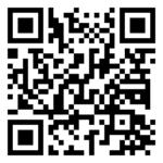 Black and white QR code