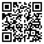 Black and white QR code